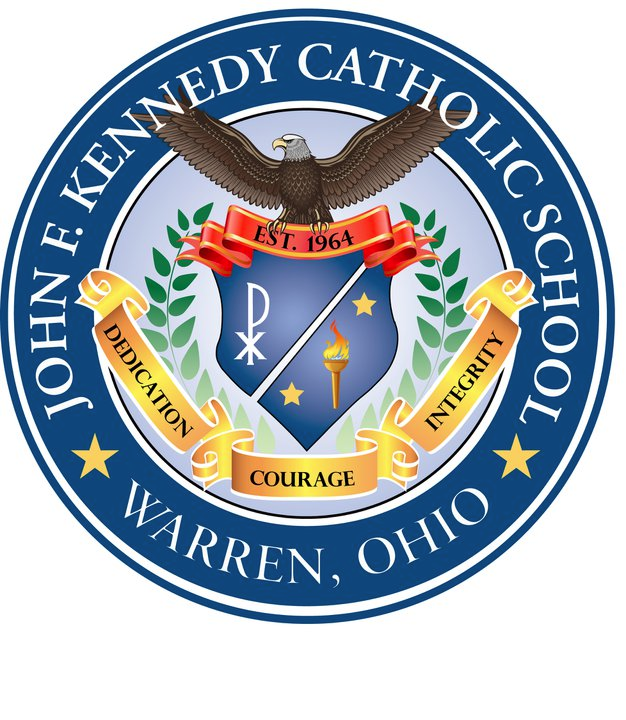 美国约翰·肯尼迪天主学校 logo