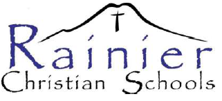 美国西雅图雷尼尔基督学校 logo