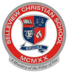 美国贝尔维尤基督学校 Belleview Christian School logo
