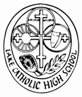 美国雷克天主高中 logo