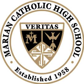 美国玛丽安天主高中 Marian Catholic High School logo