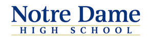 美国诺特丹（圣母）中学 logo