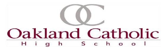 美国奥克兰天主教中学 logo