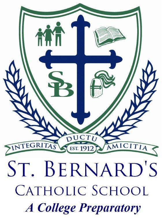 美国圣伯纳德天主学校St. Bernard’s Catholic School logo