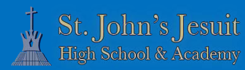 美国圣约翰基督会高中 logo