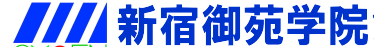 日本新宿御苑学院 logo